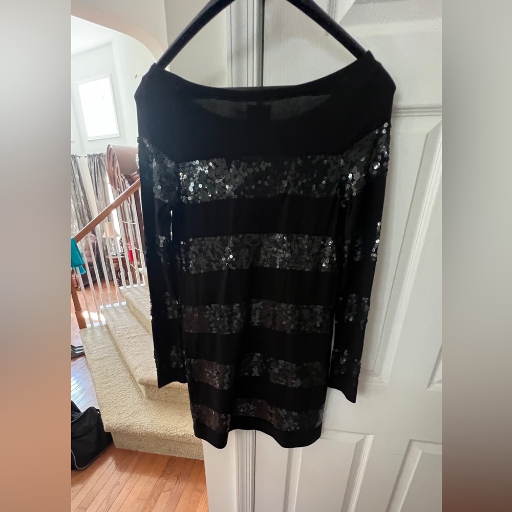 Juicy Couture Black and Sequins Dress